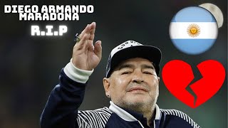 Diego Maradona - Hand of god, Skills & Highlights