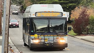 Santa Cruz Metro 2008 New Flyer C40LF 2808 on route 20