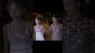 Nico Parker and her mom visit Craig’s restaurant in West Hollywood