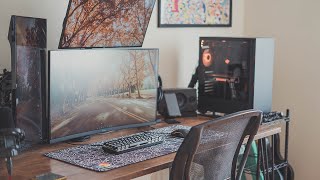 My Full Custom PC Setup Tour for Working From Home and Gaming in 2022