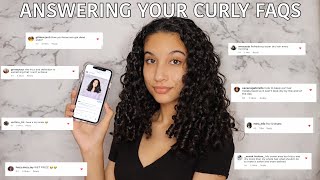 Answering Your Curly FAQS | natural hair tips & recommendations