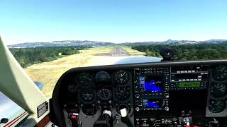 VR Mode - TFFF Fort de France - Le Lamentin -  Landing in Martinique - Short