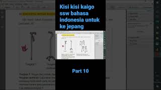 soal kaigo ssw bahasa indonesia untuk ke jepang 10