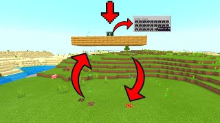 How to Build a MINECRAFT NON-WATER BUBBLE COLUMN!