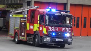 London Fire Brigade - Paddington Pump Turnout 10-05-2022