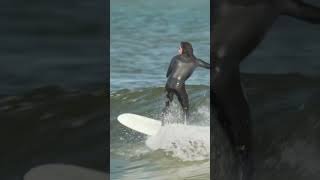 Near Death Surfing Malibu #shorts #zackflores #surfing  #malibu