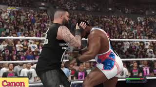 WWE Kevin Owens Vs The Big E In WWE 2k24