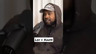 Lex Asking Kanye If He Is Happy. #shorts #lexfridman #kanyewest #happiness  #frustration