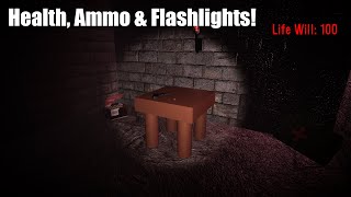 Health, Ammo and Flashlights! - Horror Game Devlog #1