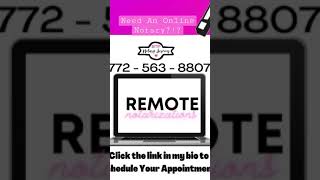 Remote Online Notary #shorts shorts