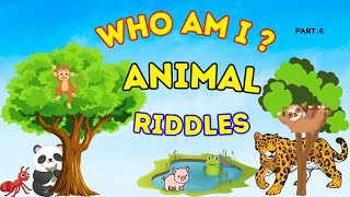 Animal Riddles for Kids l 10 Fun Riddles With  Answers #animalriddles