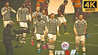 FIFA 16 (4K 60 FPS) Gameplay Walkthrough |JUVENTUS|