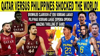 GILAS PILIPINAS vs QATAR - Sobrang Lakas ng Pinas! FIBA 2K