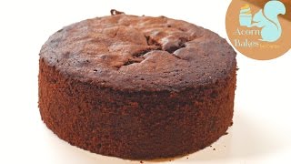 HOW TO MAKE THE PERFECT CHOCOLATE CAKE | Acorn Bakes