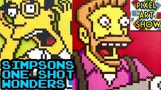 Perler Bead Simpsons: One Shot Wonders - Pixel Art Show