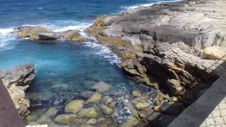 ~MALTA~ XGHAJRA coastline and seafront