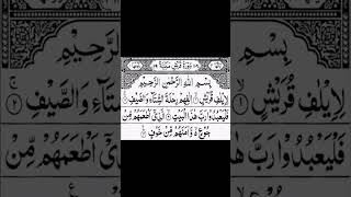 Surah Quarish 3/5/24 19:40 P.M ##quranrecitation #islamicstatus #shortvideo #ytshort #quran #islam