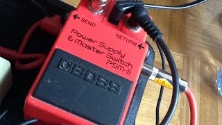 BOSS PSM-5 Power Supply & Master Switch