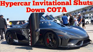 Hypercar Invitational 2024 @CircuitAmericasKoenigsegg Regera, Apollo IE, Pagani Zonda R