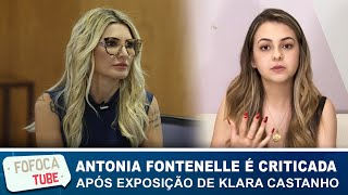 Klara Castanho é criticada por Antonia Fontenelle e internautas detonam youtuber: 'Desumano'