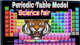 Periodic Table Model| Science exhibition| Science Fair| #periodic#table #science