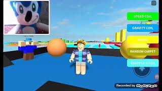 SONIC JOGA ROBLOX!!!