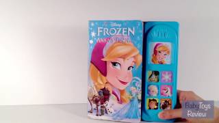 Read aloud: FROZEN Anna's Friends | book story for kids