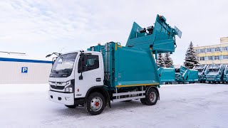 Мусоровоз DONGFENG - надежный помощник в борьбе за чистоту улиц! 🚛🌳