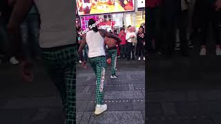 Time Square, New York, Manhattan, USA, Break dancing