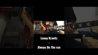 Lenny Kravitz - Always On The Run (Guitar Solo Cover) #hardrock #music #musician #indonesia #guitar