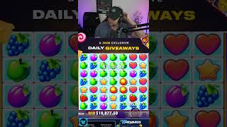 HUGE FRUIT PARTY HITS ON THIS BUY #casino #gamdom #gambling #bigwin #slots #wrewards #cryptocasino