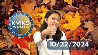 10/22/2024 KVIKS News Bulletin