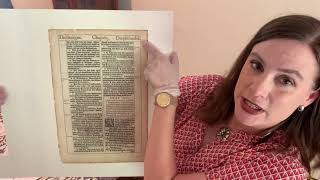 King James Bible 1611 Show and Tell