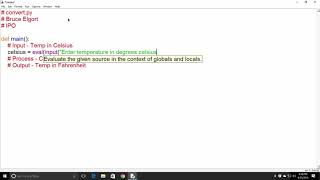 CTEC 121: Inputs, Process and Outputs