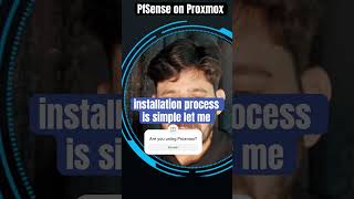 PfSense on Proxmox #pfsense #proxmox #shortvideo #reels