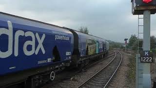 66753 on Drax duties at Wakefield kirkgate 21/9/24.