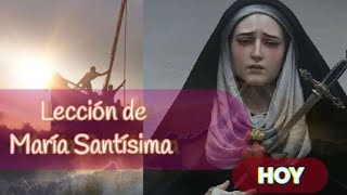 11 Queridos hermanos os mando la lección de hoy de Nuestra Madre Virgen María DEL PAN AL ACTUAR YA