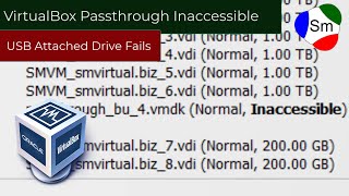 VirtualBox Won't Attach USB Drive - Access Error