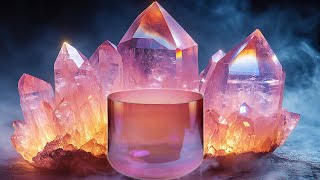 Rose Blossom Crystal Singing Bowl | Ground and Heal Your Root Chakra 269 Hz