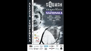 Campeonato Femenino de Squash "Alizia Txoperena". Sábado Mañana