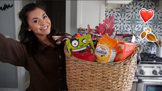 Fall Basket Surprise, Oura Ring & iPhone Unboxing & Halloween Costume Prep!