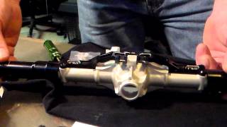 Yeti XL Vanquish aluminum rear axle assembly