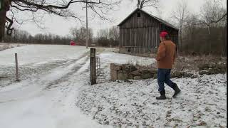 Navigating the farm counting steps