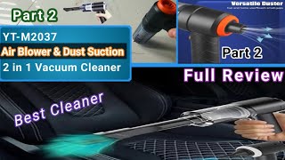 Wireless Vacuum Cleaner Review || Air Blower & Dust Cleaner || Rechargeable Cardless Vacuum Machine