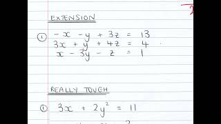 Simultaneous Equations PREP.mp4