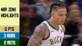 D.J. Wilson Highlights vs Pistons FRG1 - 6 Pts, 3 Rebs, 2 Ast (14.04.19)