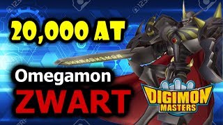 Omegamon Zwart 20,000+ AT - Digimon Masters Online