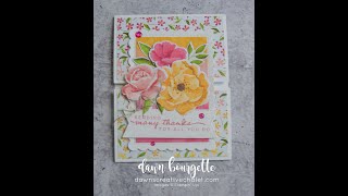 REPLAY FB Live #36 - Double Panel Slider Card with Hues Of Happiness Bundle