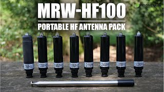 MRW-HF100 HANDHELD HF ANTENNA PACK - Contents & Feature Overview