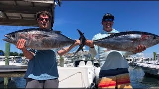 Episode 27 : Inshore Bluefin Tuna Trip On The "Happy Hooker" In NJ